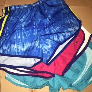 bundle of 3 Nike pro shorts
